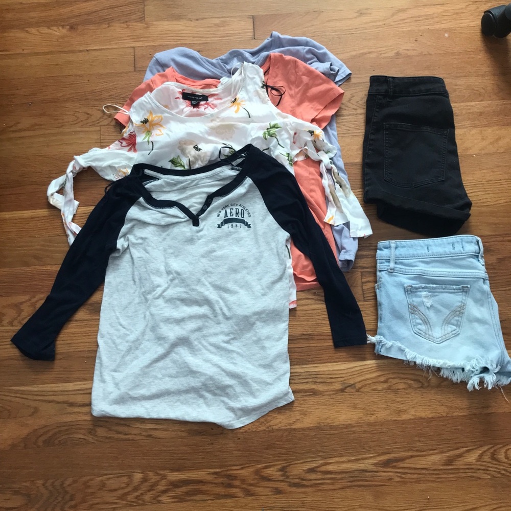 h&m/primark/hollister womens xs-s bundle
